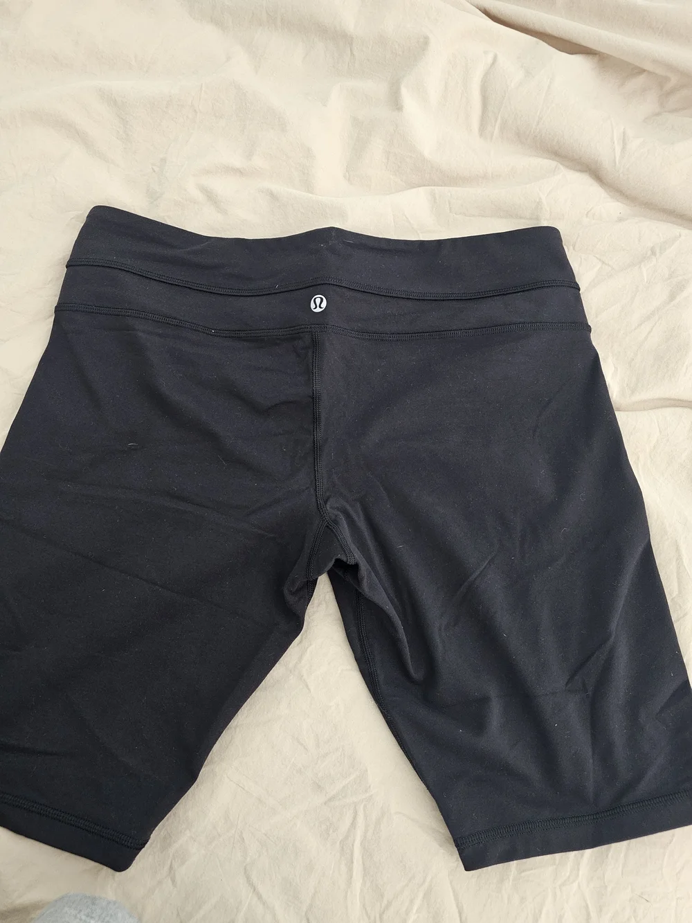 lululemon athletica Black High-Rise Bike Shorts
